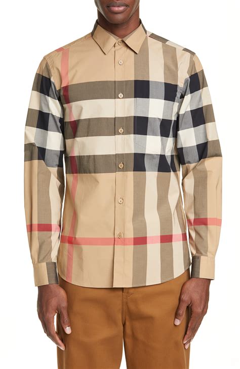 burberry plaid shirts for men.